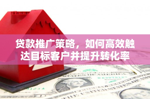 铁力贷款推广策略，如何高效触达目标客户并提升转化率