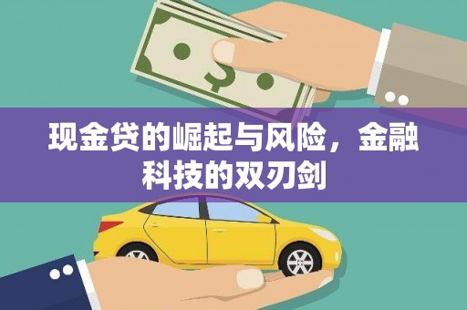 铁力现金贷的崛起与风险，金融科技的双刃剑