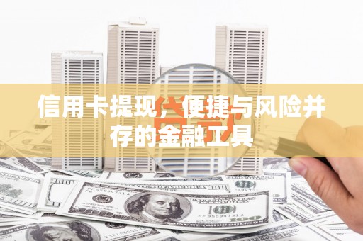 铁力信用卡提现，便捷与风险并存的金融工具