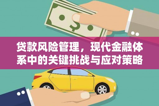 铁力贷款风险管理，现代金融体系中的关键挑战与应对策略