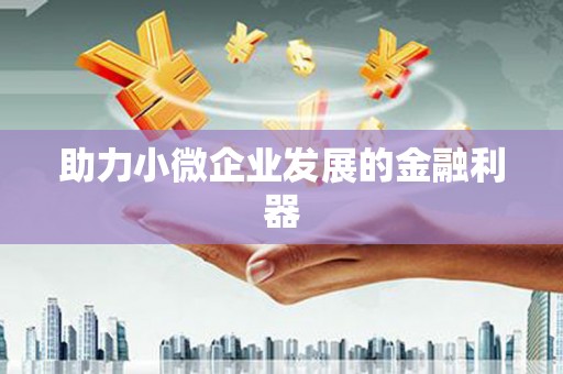铁力助力小微企业发展的金融利器