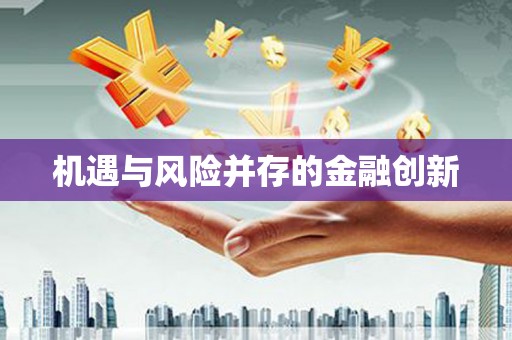 铁力机遇与风险并存的金融创新