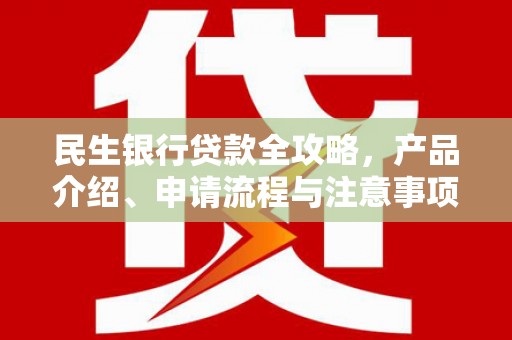 铁力民生银行贷款全攻略，产品介绍、申请流程与注意事项